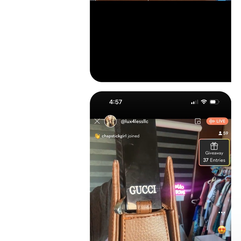 Gucci Brown Leather Handbag - Picture 3 of 6